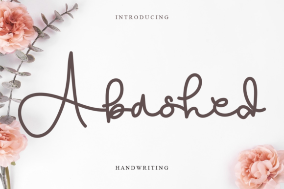 Abashed: A Designer’s Go-To Handwritten Font for Romantic, Joyful Branding