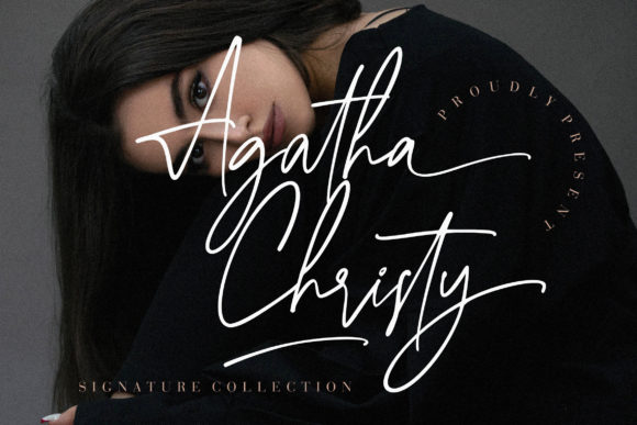 Agatha Christy: A Sweet Script Font That Elevates Your Brand