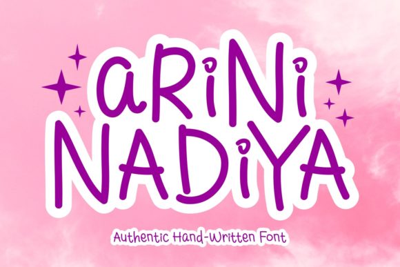 Arini Nadiya: A Playful Handwritten Font That Elevates Small Business Branding