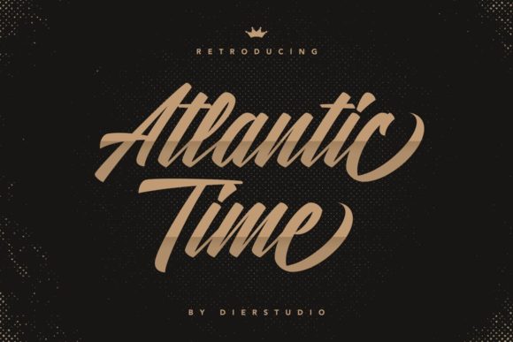 Atlantic Time: A Designer’s Review of This Enchanting Handwritten Script Font