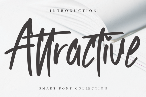 Attractive: A Cool Handwritten Font for Crafters and Product Designers