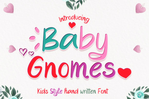 Baby Gnomes: A Sweet Script Font for Thoughtful Editorial Design