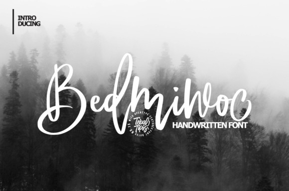 Bedmiwoc: A Stylish Script Font for Modern Web Design