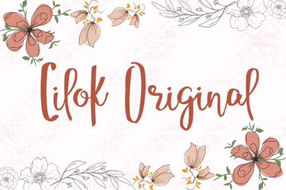 Cilok Original: A Sweet & Dainty Handwritten Font for Elegant Branding