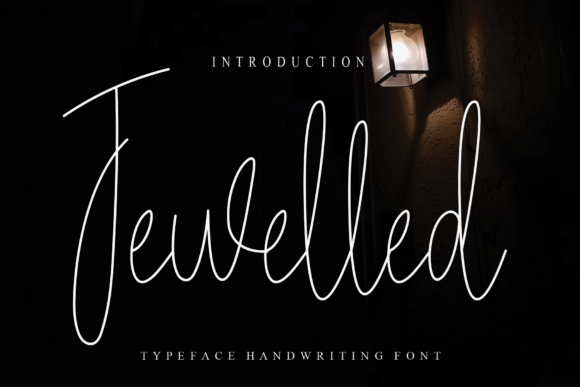 Elegant Touch: Bringing Jewelled Font to Life in Handmade Designs