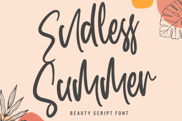 Endless Summer: A Handwritten Font That Elevates Your Handmade Brand