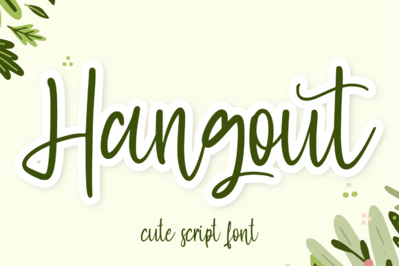 Hangout: A Handwritten Font That Elevates Web Typography