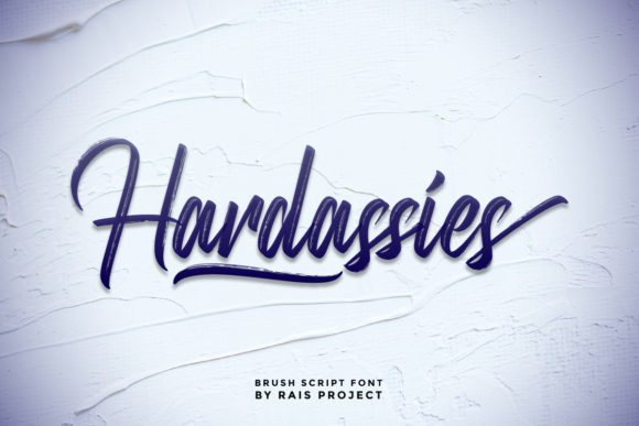 Hardassies: A Bold Script Font for Dynamic Web Design Projects