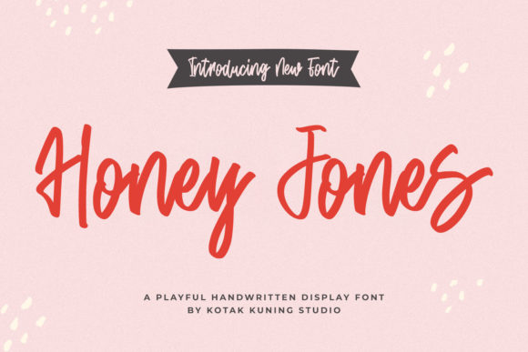 Honey Jones: The Handwritten Font That Elevates Campaign Typography