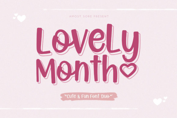 Lovely Month: A Handwritten Font for Modern Web Design