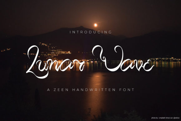 Lunar Wave: A Timeless Handwritten Font for Editorial Design