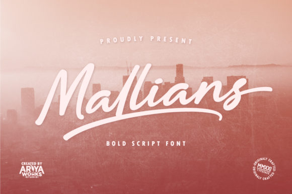 Mallians: A Sweet Script Font for Scroll-Stopping Digital Campaigns