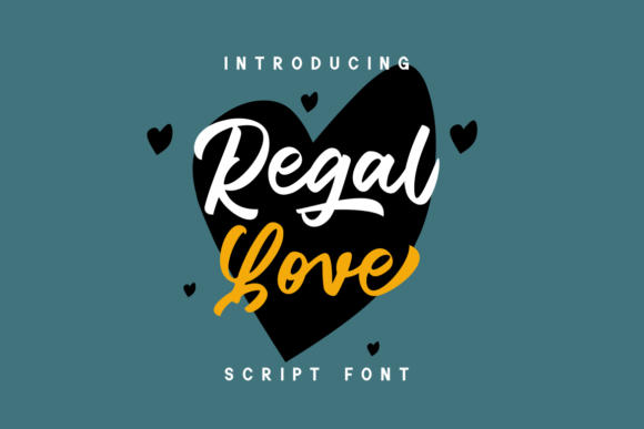 Regal Love Font: A Bold Handwritten Typeface for Business Branding