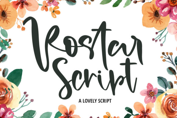Rostar: A Handwritten Font That Elevates Small Business Branding