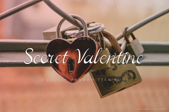 Secret Valentine: A Handwritten Script Font for Editorial Elegance