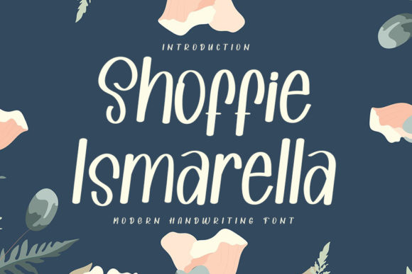 Shoffie Ismarella: A Bold Script Font for Modern Editorial Design