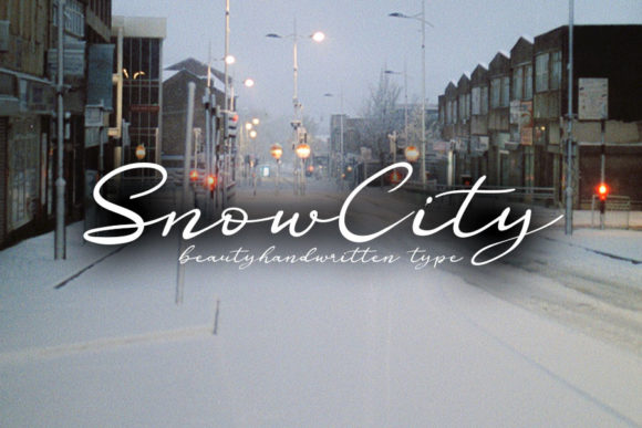 Snow City: A Sweet Script Font for Scroll-Stopping Digital Campaigns