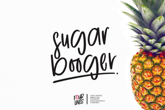 Sugar Booger: A Designer’s Take on This Playful Script
