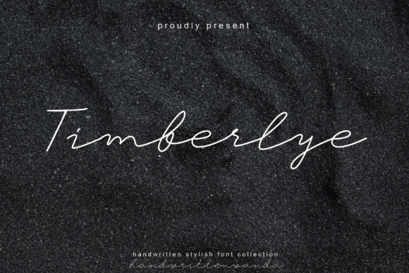 Timberlye: A Designer’s Take on This Script Amp Font