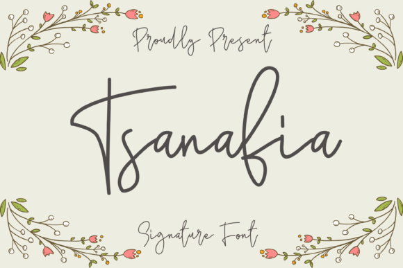 Tsanafia: A Delicate Script Font That Elevates Editorial Design