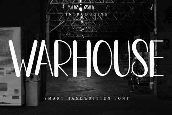 Warhouse: A Clean Handwritten Font for Modern Web and Digital Design